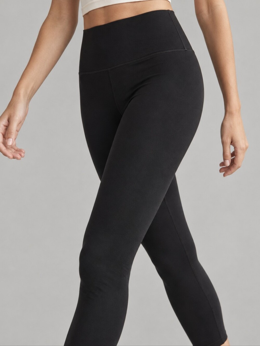 Alo Yoga Black High Waist Airbrush Full Length  Leggings Womens Size XS